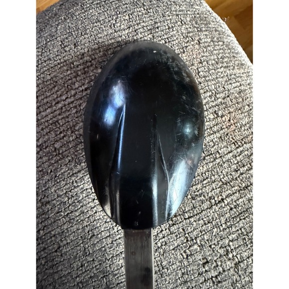 Bonny USA Vintage Black Spoon Ladle with Wooden Handle Kitchen Utensil - Picture 3 of 6
